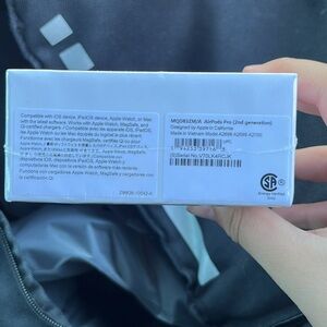 Brand New Airpod pro2 

Noise Cancellation, Excellent Quality, Serial Number ✅